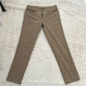 34/34 LULU Commission Pants Khaki